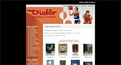 Desktop Screenshot of diablotrophy.com